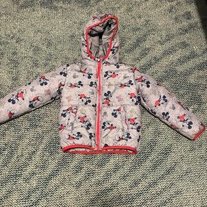 Disney Mickey Mouse Gray Jacket with Red Accents
